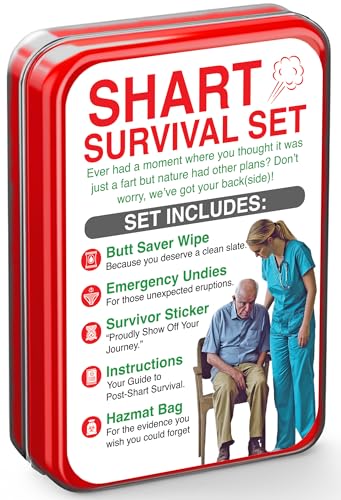 Funny Old Age Survival Kit: Hilarious Gag Gift for Over The Hill Fun