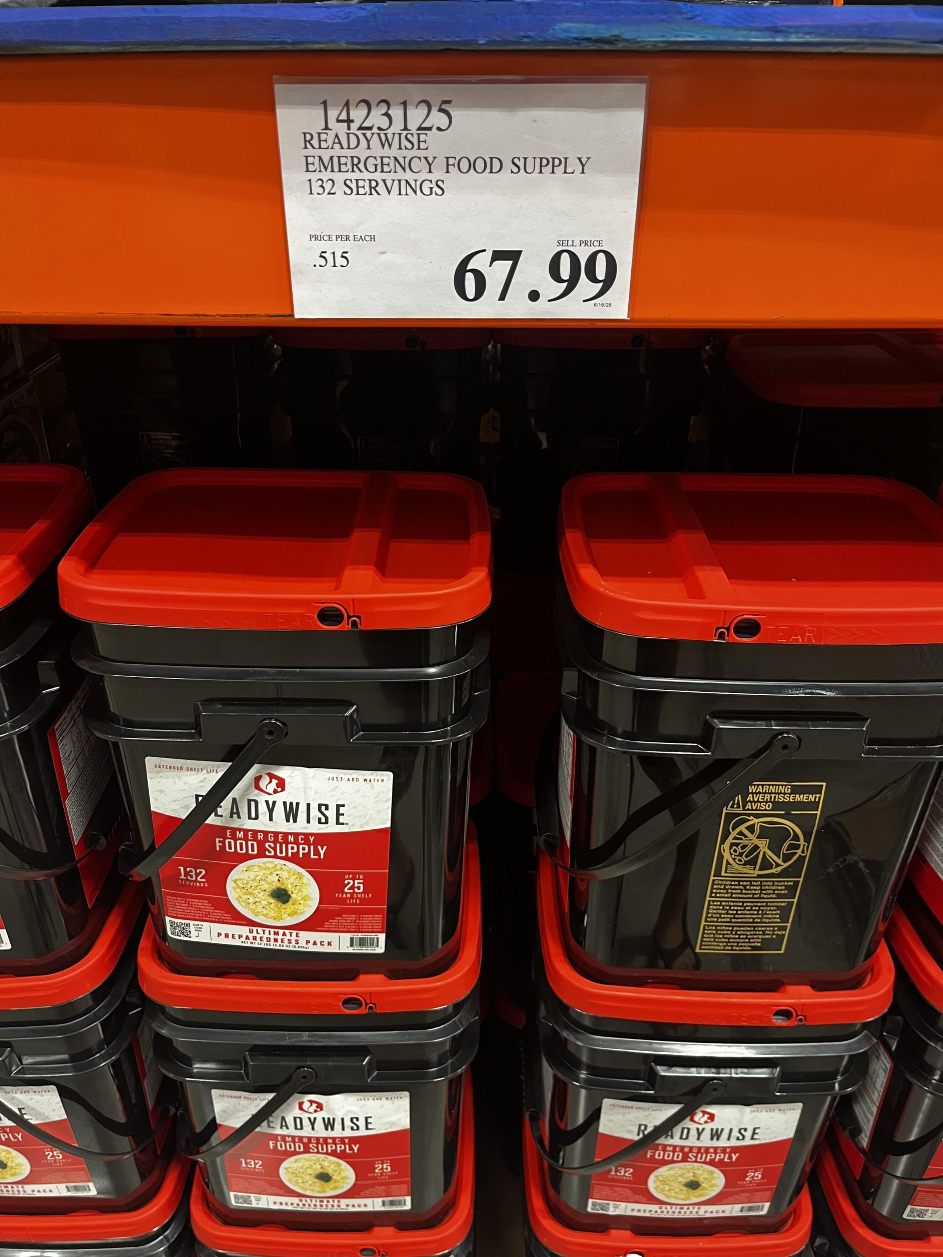 How Much Emergency Food Should I Keep