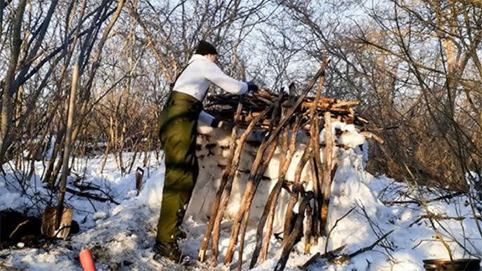 How to Build a Survival Shelter in Snow