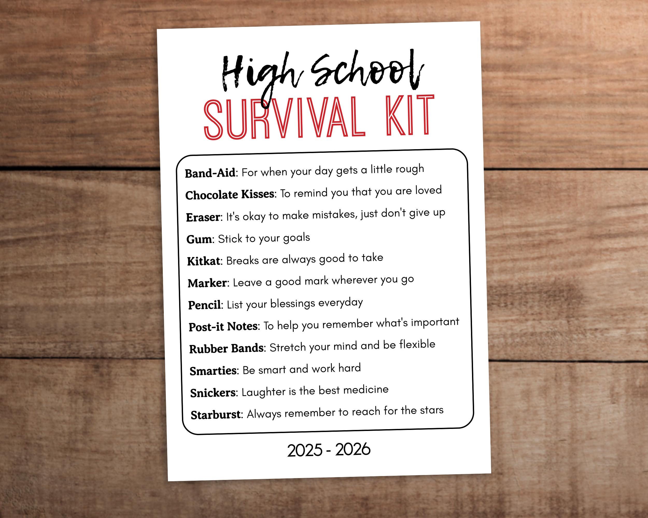 How to Create Encouragement Survival Kit