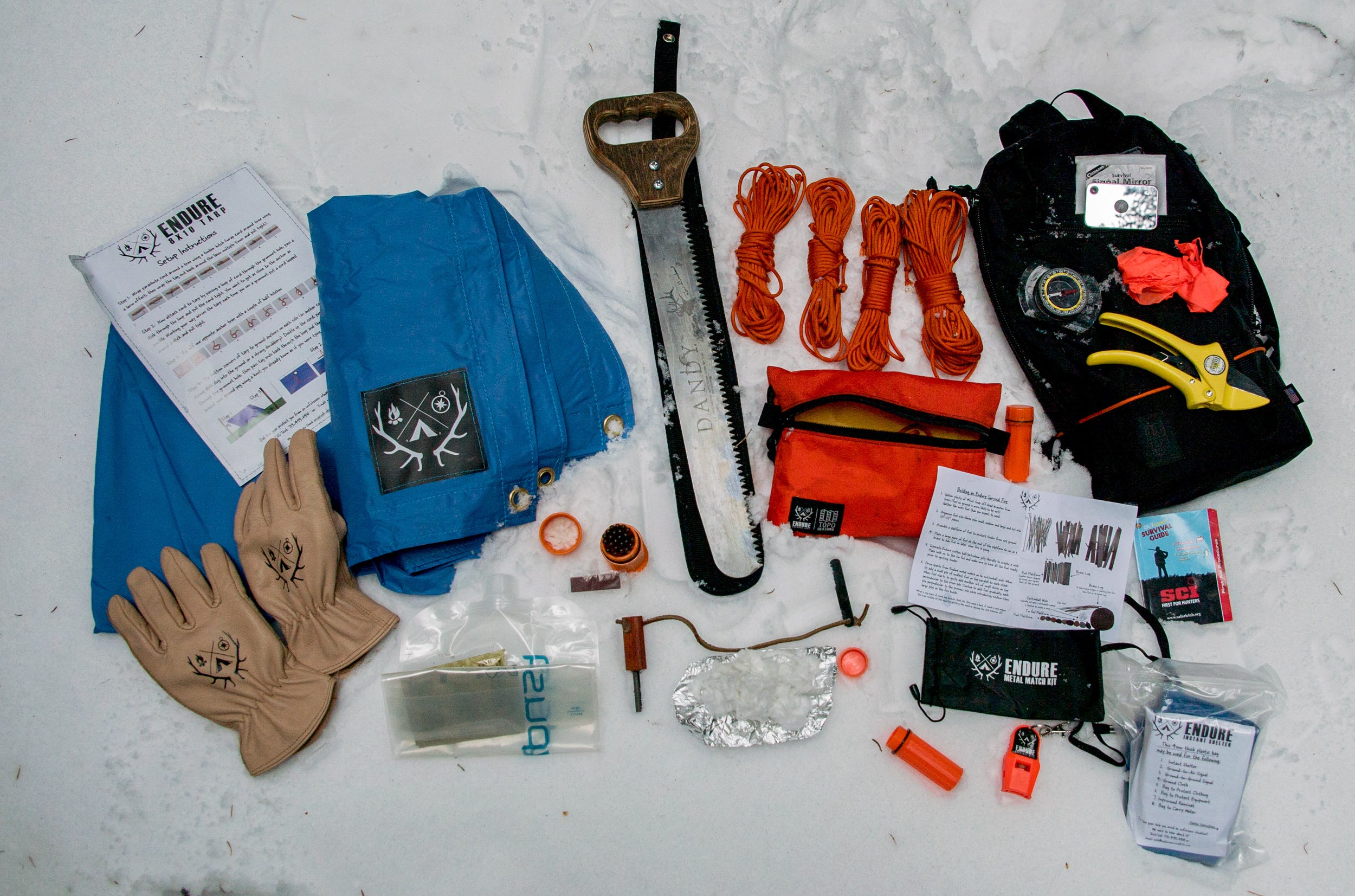 How to Make a Camping Survival Kit a Storm