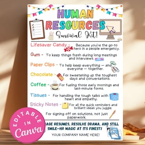 How to Make a Human Resources Survival Kit