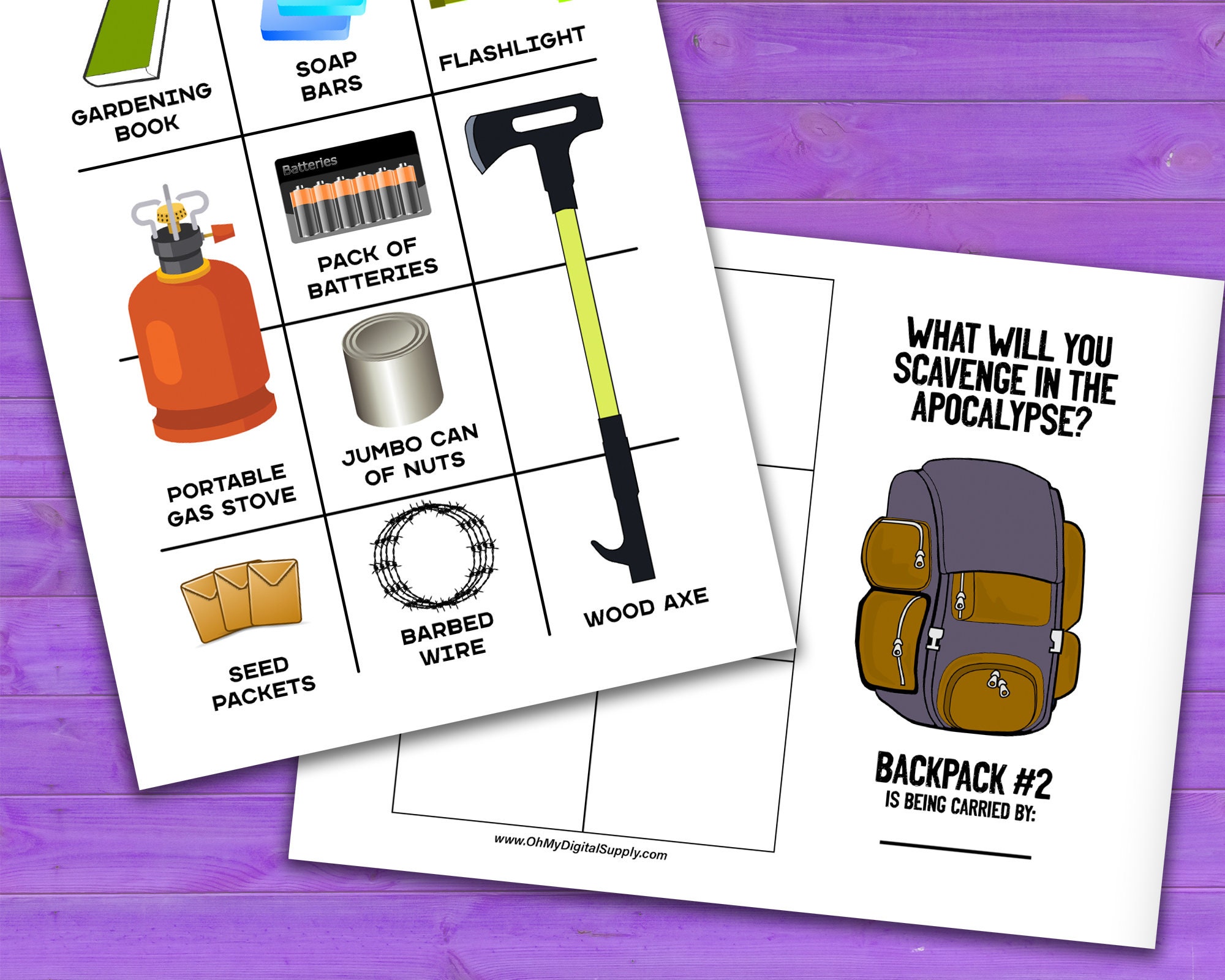How to Make a Zombie Survival Kit Gag Gift