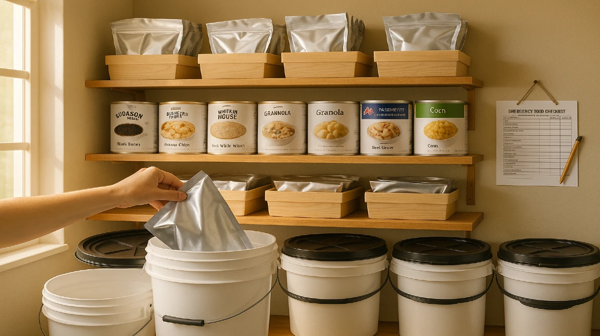 How to Organize Emergency Food Supply