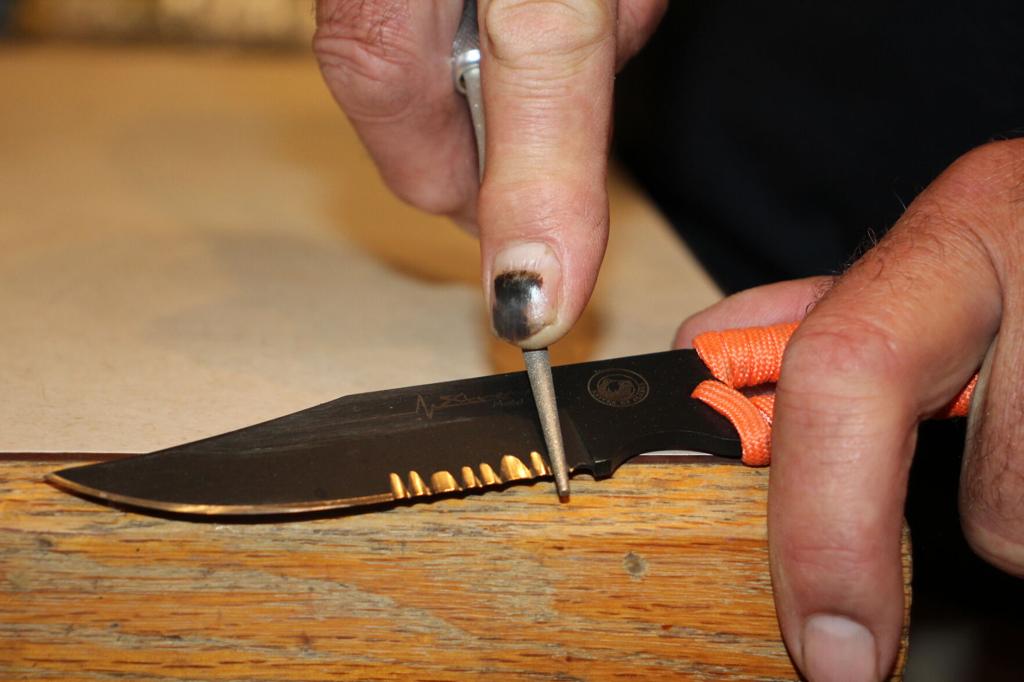 How to Sharpen Large Survival Knives