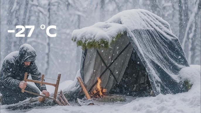 How to Survive a Blizzard Without Shelter