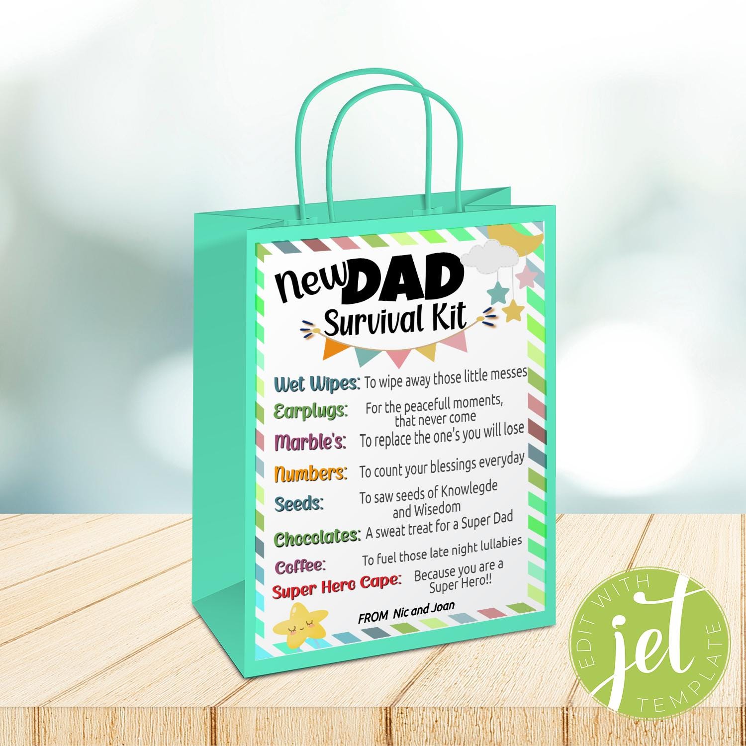 What to Put in a Daddy Survival Kit