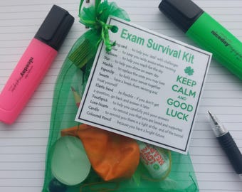 What to Put in an Exam Survival Kit