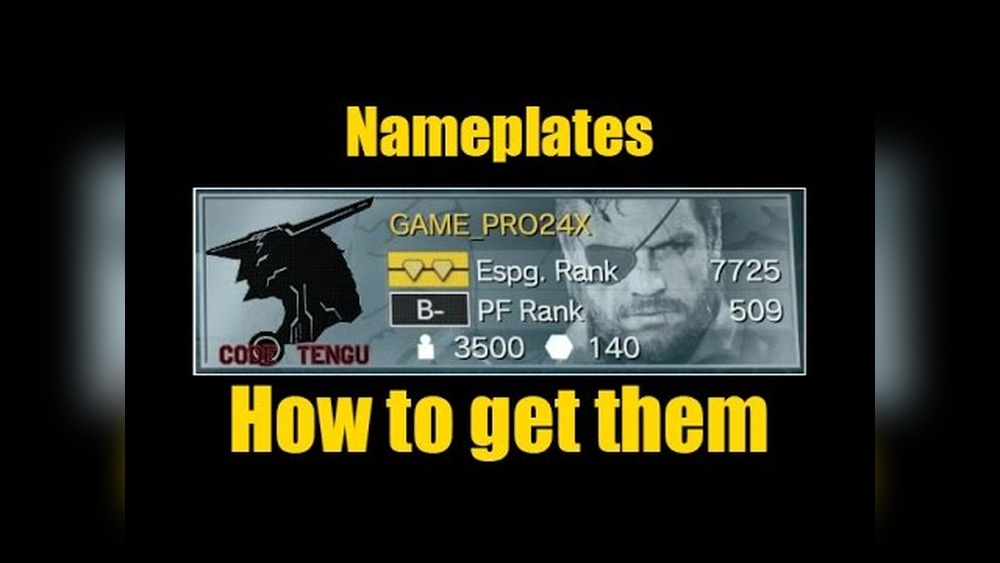How to Change Nameplate Metal Gear Survive: Easy Step-by-Step Guide