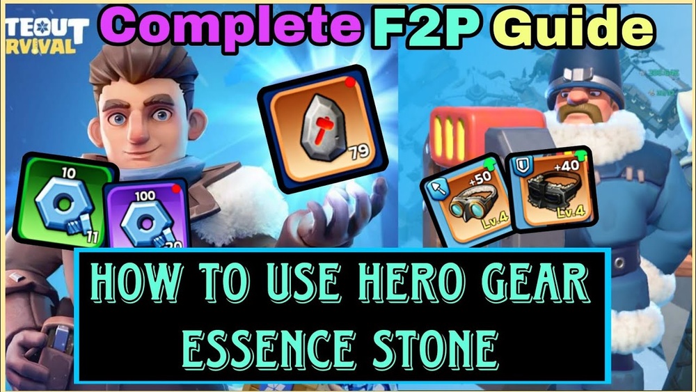 How to Use Hero Gear Essence Stones in Whiteout Survival: Ultimate Guide